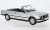 BMW E30 3er Cabriolet 1985 silver 1:18