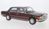 Mercedes Benz W116 Limousine S Klasse 1972 dunkel rot 1:18