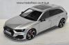 Audi RS4 B9 Avant Kombi Break 2017 silber 1:18 Audi A4