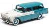 Chevrolet Bel Air 2 door Break Kombi 150 Handyman 1956 türkis / white 1:43