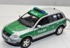 VW Touareg I 2002 with Horse Trailer POLICE Dresden 1:43