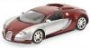 Bugatti EB 16.4 Veyron 2009 CENTENAIRE chrome / red 1:18 Minichamps