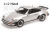Porsche 911 930 Coupe G Model Turbo 1977 silver metallic 1:12