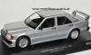 Mercedes Benz W201 Limousine 190E 2.5-16 EVO 1 1989 silver metallik 1:18 Minichamps