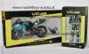 Yamaha YZR-M1 2021 Moto GP Valentino ROSSI Team Petronas Yamaha SRT last Race Rossi VALENCIA 1:12 WITH FIGURE