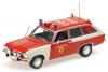 Opel Ascona A Voyage Break Caravan Kombi 1970 Fire Brigade Feuerwehr Coesfeld red / white 1:43