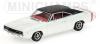 Dodge Charger R/T Hardtop Coupe 1968 white / black 1:43
