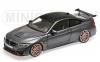 BMW F82 M4 GTS Coupe 2016 matt grey metallic / orange rims 1:43