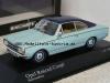 Opel Rekord C Coupe 1966 blue / blue 1:43