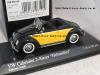 VW Beetle HEBMÜLLER Cabriolet 1949 yellow / black 1:43