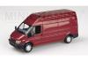 Ford Transit Kasten Delivery Van with HIGH ROOF 2000 red metallic 1:43
