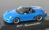 Porsche 911 997 Speedster 2010 blau 1:43