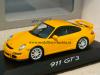 Porsche 911 997 Coupe GT3 gelb 1:43