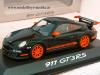 Porsche 911 997 Coupe GT3 RS 2006 schwarz / orange 1:43