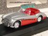 Austin Healey 3000 Cabriolet 1963 silver / red 1:43