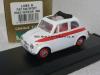 Fiat 500 Sport 1960 ROAD VERSION white / red 1:43