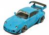 Porsche 911 993 Coupe RWB 993 RAUH Welt blue 1:43