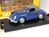 Porsche 356 Cabrio Soft Top 1950 blau 1:43
