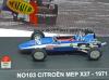 Citroen Panhard MEP 27 1971 Formula blue 1:43
