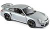 Porsche 911 997 GT2 2007 silber mit schwarzen Felgen 1:18