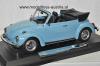 VW Beetle 1303 Cabriolet 1973 light blue 1:18
