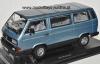 VW T3 Bus Multivan 1990 hell blau metallik 1:18