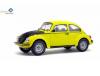 VW Käfer 1303 1600 GSR 1973 gelb schwarzer Renner 1:18