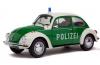 VW Käfer 1303 1974 POLIZEI grün / weiss 1:18