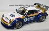 Porsche 911 964 Coupe RWB Rauh Welt 2022 blue/ gold / white 1:18