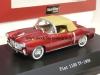 Fiat 1100 TV Cabrio geschlossen 1959 rot metallik 1:43