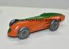 Auto de Course Rennwagen Stromlinie orange / grün #4 1:43 Dinky Toys