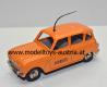 Renault 4 Limousine L Depannage Autoroutes orange 1:43 Dinky Toys