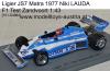 Ligier JS7 Matra 1977 Niki LAUDA F1 Test Zandvoort 1:43 Ligier JS7 Matra 1977 Niki LAUDA F1 Test Zandvoort 1:43