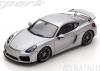 Porsche Cayman GT4 Coupe 2016 silver 1:43