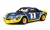 Renault Alpine A110 Turbo 1972 Rally Gevennes Jean-Luc THERIER / Marcel CALLEWAERT 1:18