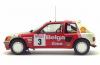 Peugeot 205 T16 Group B Belga 1985 Rallye Ypres Bernard DARNICHE / Alain MAHE 1:18