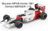 McLaren MP4/6 Honda 1991 Gerhard BERGER 1:18