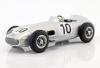 Mercedes Benz W196 1955 Juan Manuel FANGIO Weltmeister 2. Platz England GP 1:18