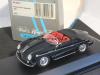 Porsche 356 A Cabriolet Speedster 1955 -  1959 black / red 1:43